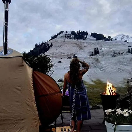 Hot Tub And Sauna With Garden Views And Near Gondola Diemtigen